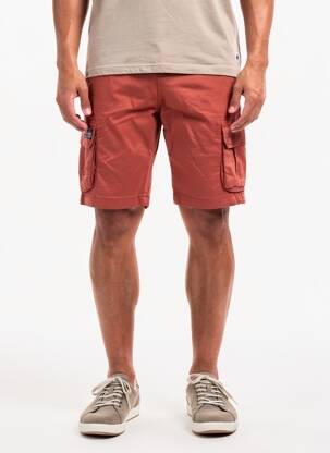Bermuda stretch taille normale orange DEELUXE homme