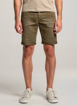 Bermuda stretch taille normale vert DEELUXE homme