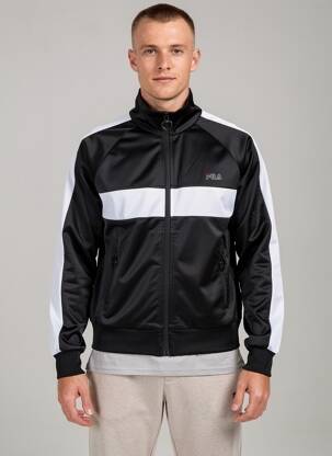 Veste casual resserrée sur le bas noir FILA homme