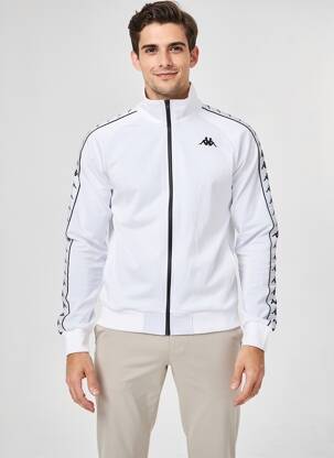 Veste casual resserrée sur le bas blanc KAPPA homme