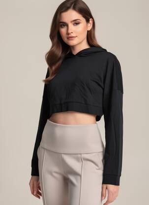 T-shirt manches longues manches longues noir DIESEL femme