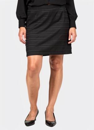 Jupe courte taille à pinces noir SWEEWË femme