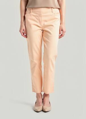 Pantalon 7/8 stretch taille normale orange TONI femme