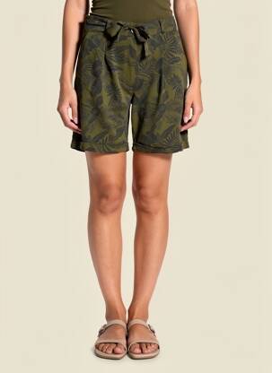 Short taille à pinces taille haute vert LE PETIT BAIGNEUR femme