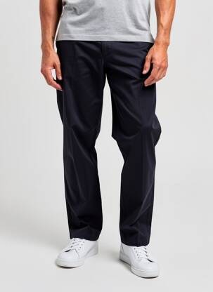 Pantalon chino tissage popeline taille normale bleu FACONNABLE homme