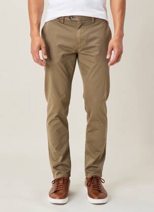 Pantalon chino tissage popeline taille normale vert ANTONY MORATO homme