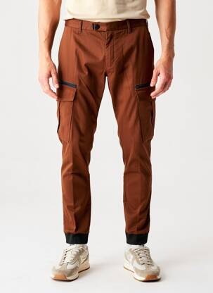 Pantalon cargo taille à pinces taille normale marron ANTONY MORATO homme