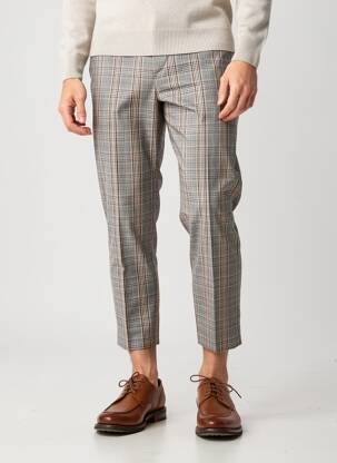 Pantalon 7/8 taille normale taille normale gris SCOTCH & SODA homme