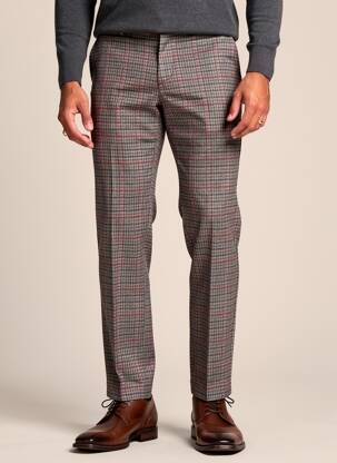 Pantalon chino tissage chiné taille normale marron SCOTCH & SODA homme