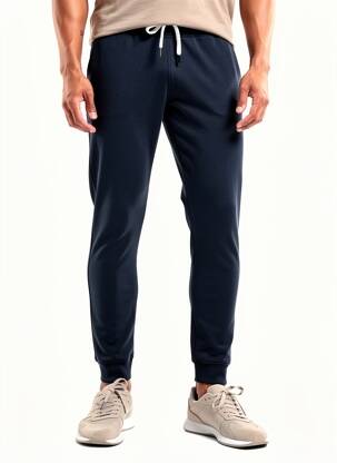 Jogging tissage jersey taille normale bleu JOTT (JUST OVER THE TOP) homme
