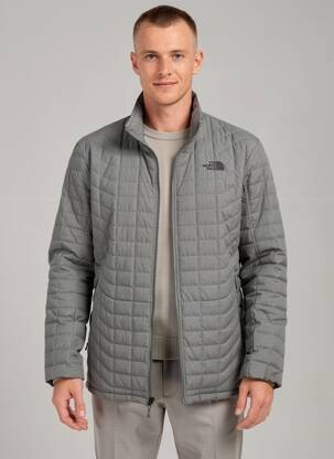 Doudoune manches longues sans capuche gris THE NORTH FACE homme