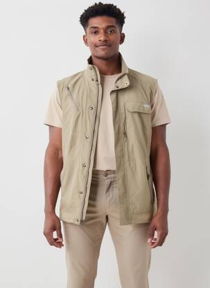 Veste casual coupe droite beige COLUMBIA homme
