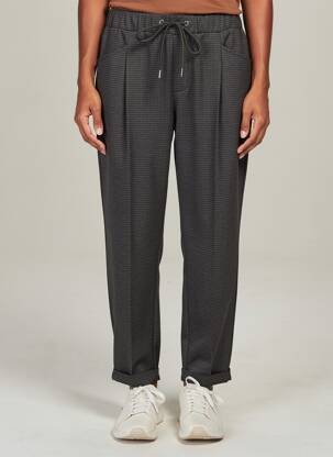 Pantalon droit stretch gris TEDDY SMITH femme