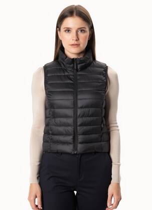 Doudoune poches sans capuche noir ONLY femme