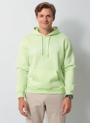 Sweat-shirt à capuche poches manches longues vert PROJECT X PARIS homme