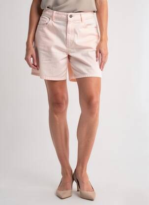 Short tissage denim taille normale rose SAINT JAMES femme