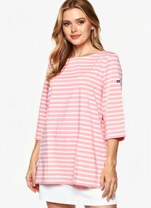 Tunique manches longues manches 3/4 rose SAINT JAMES femme
