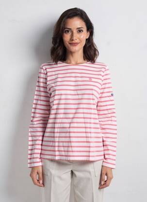 T-shirt manches longues manches longues rouge SAINT JAMES femme