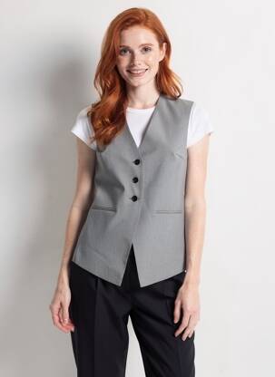 Veste casual fermeture boutonnée sur le devant gris SAMSOE & SAMSOE femme