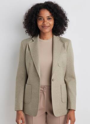 Blazer poches beige KOCCA femme