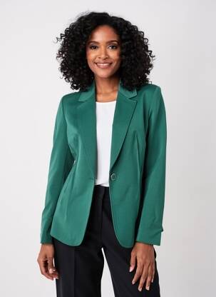 Blazer manches longues vert KOCCA femme