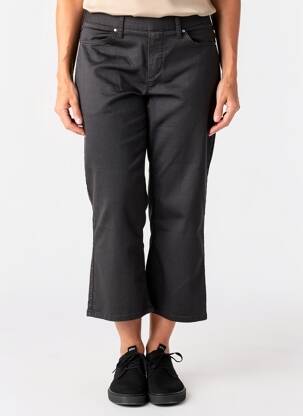 Pantacourt stretch taille normale noir CISO femme