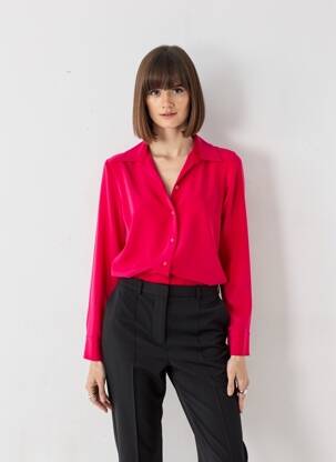 Chemisier rose MANGO femme
