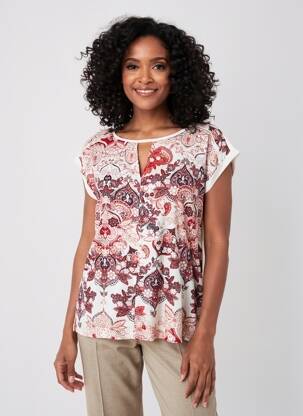 T-shirt blanc S.OLIVER femme