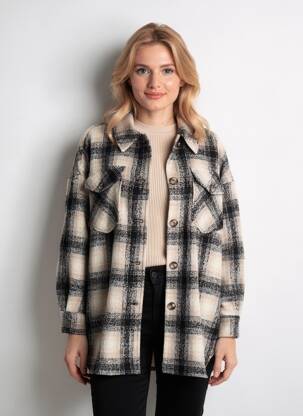 Veste casual coupe droite noir VERO MODA femme