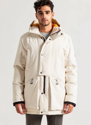 Parka beige REEBOK homme
