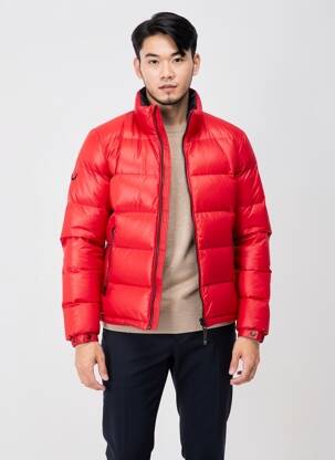 Doudoune rouge SUPERDRY homme