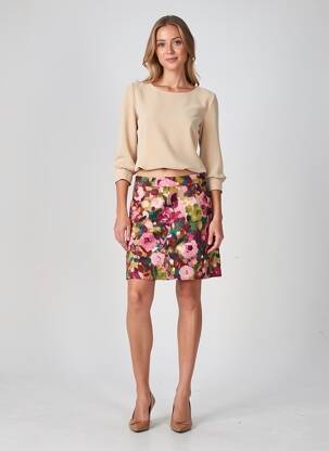 Jupe courte poches rose MOLLY BRACKEN femme
