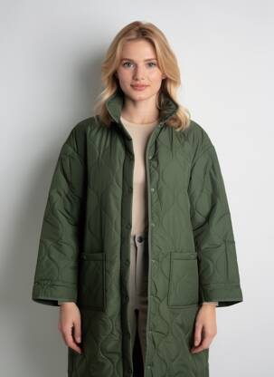 Doudoune vert OBJECT femme