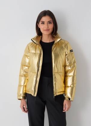 Doudoune jaune SCHOTT femme