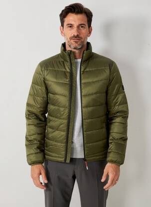 Doudoune col col montant vert ONLY & SONS homme