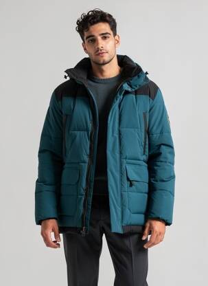 Doudoune capuche bleu ICEPEAK homme