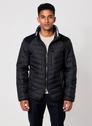 Doudoune manches longues sans capuche noir TOM TAILOR homme