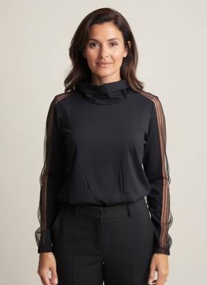 Top noir MALOKA femme