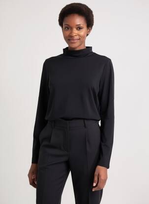 Sous-pull noir MALOKA femme