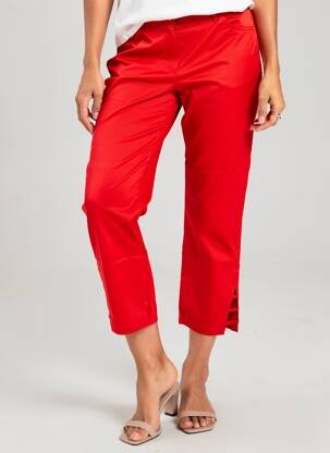 Pantacourt orange MALOKA femme