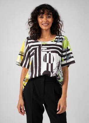 T-shirt blanc G!OZE femme