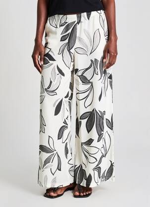 Pantalon large blanc G!OZE femme
