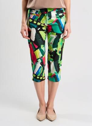 Pantacourt vert MALOKA femme