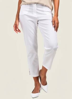 Pantacourt blanc MALOKA femme