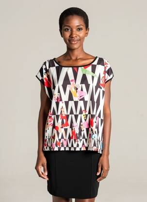 T-shirt noir MALOKA femme