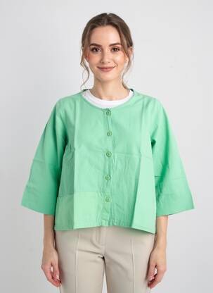 Veste casual vert G!OZE femme