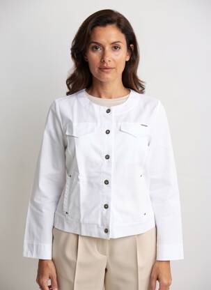 Veste casual blanc MALOKA femme