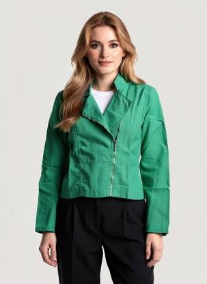 Veste casual vert MALOKA femme
