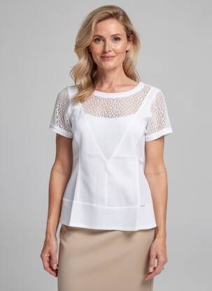 Top blanc MALOKA femme