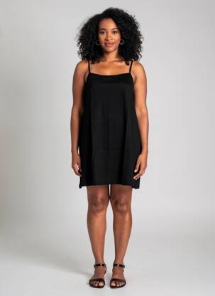 Robe courte noir G!OZE femme